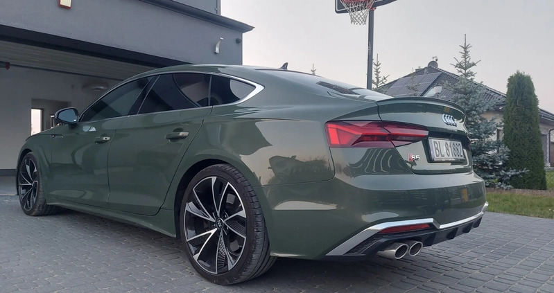 Audi S5 cena 209000 przebieg: 29350, rok produkcji 2021 z Łomża małe 232